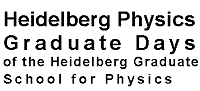 Graduate Days of the Graduate School for Physics